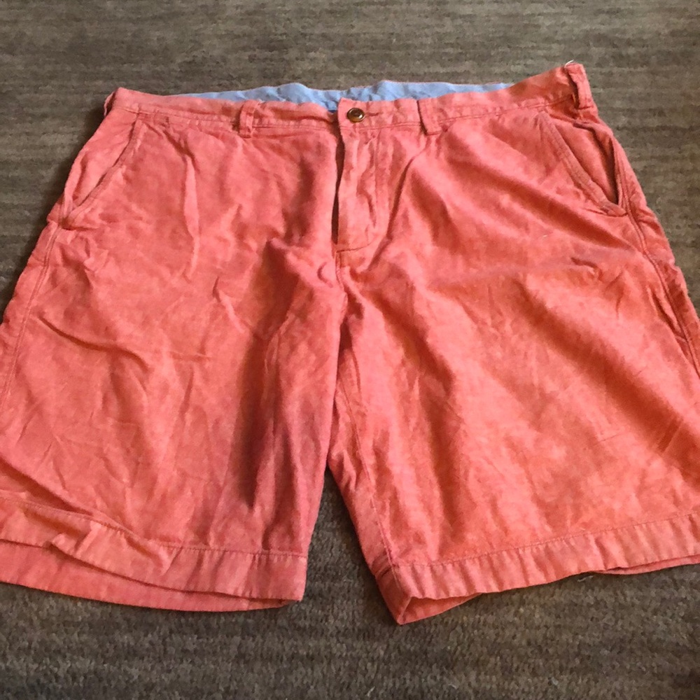 Men’s J. Crew red chambray shorts - Size 38W